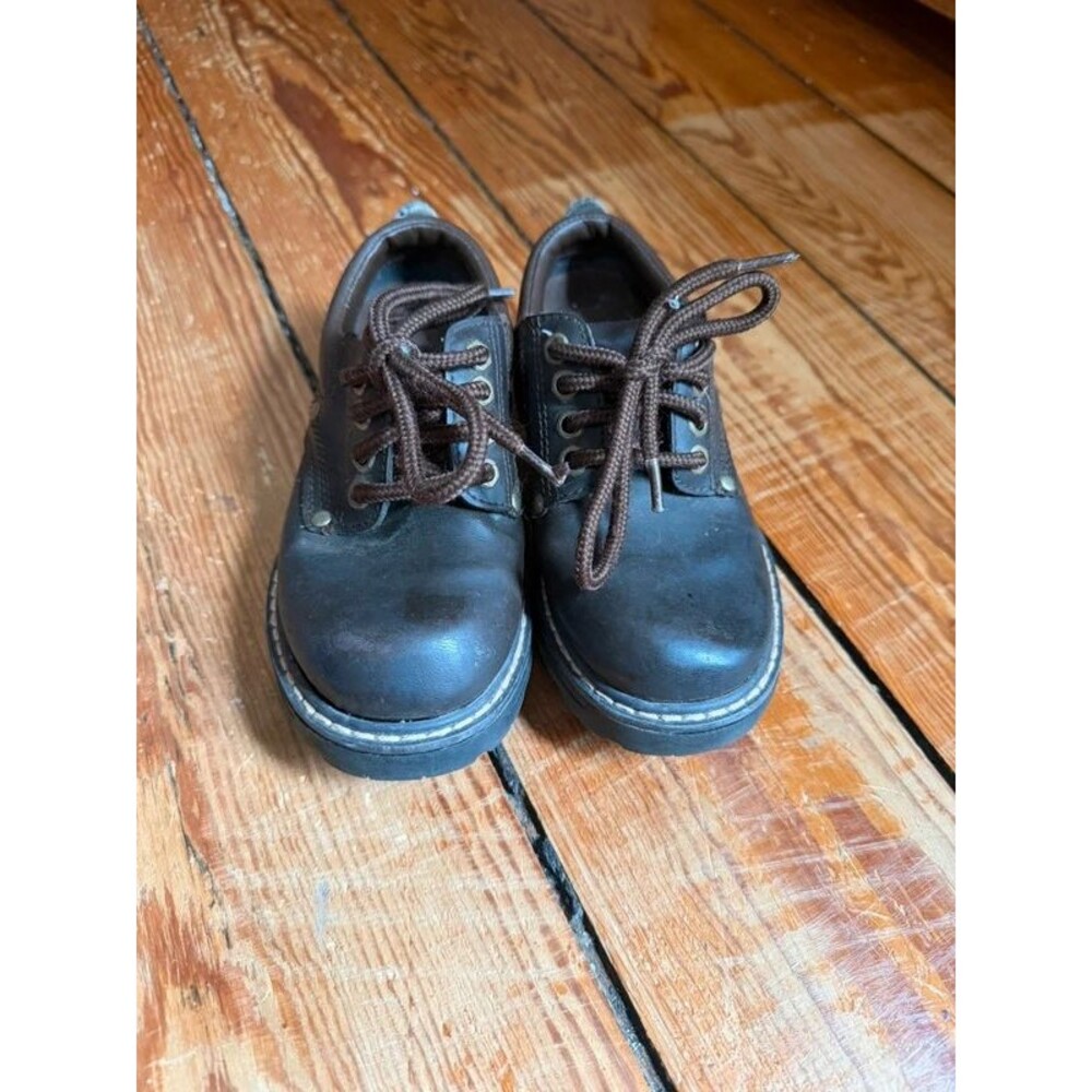 Faded Glory Brown Boy’s Dress Shoes Size 12